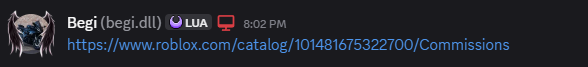 Discord message with the Game Pass link