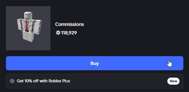 Roblox purchase confirmation popup